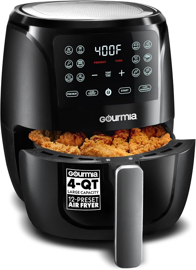 Gourmia 4 Qt Digital Air Fryer (GAF486)